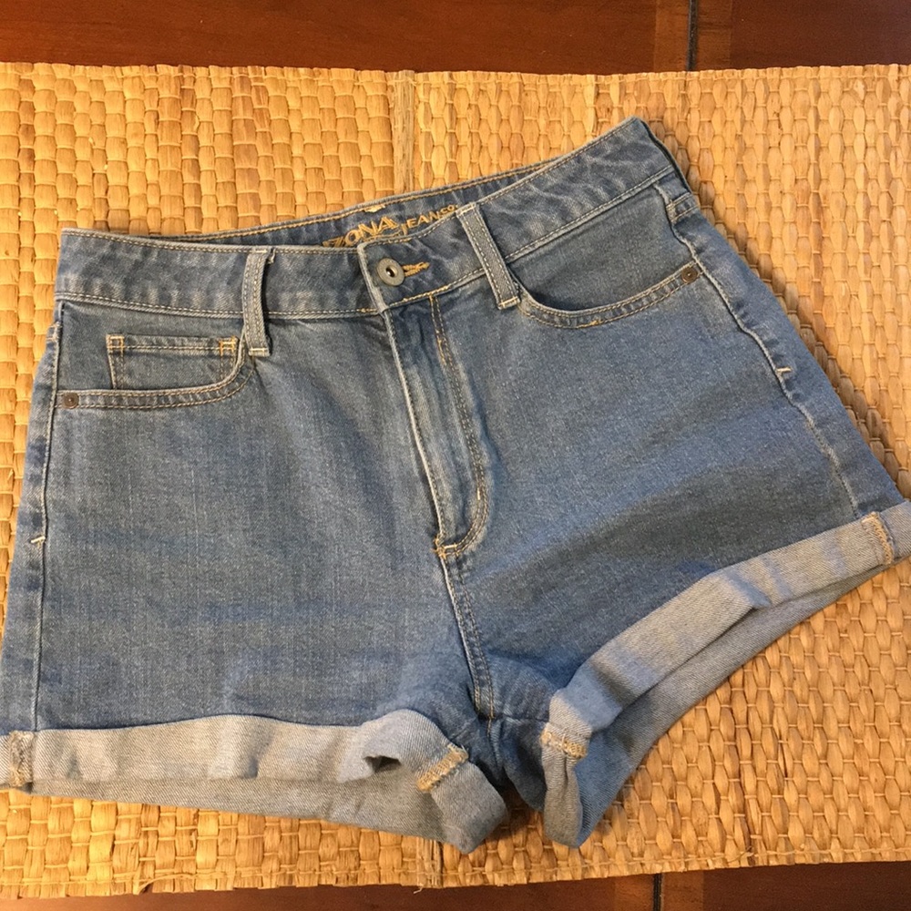 High Waist Denim Shorts